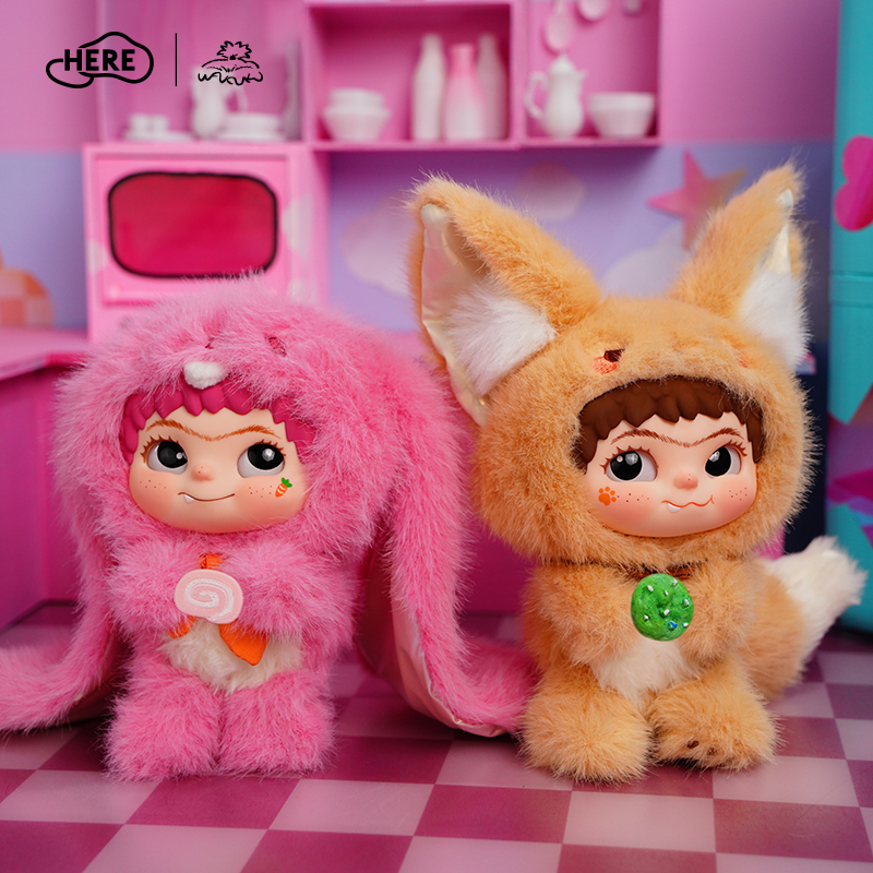 WAKUKU-Fox&Bunny trick or treat Series Figures Blind box – HERE