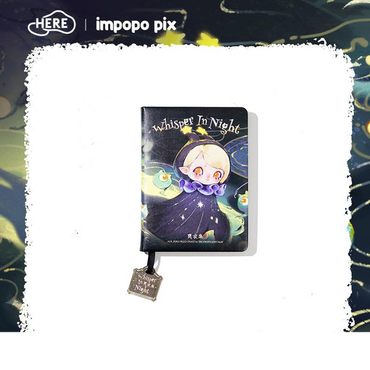 HERE Impopo pix Whisper in Night Notebook