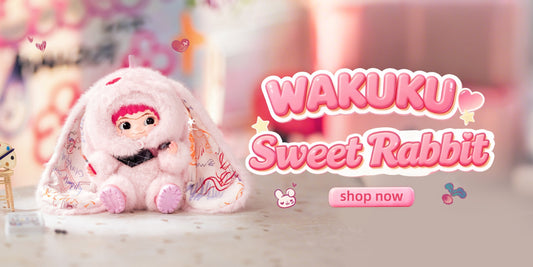 Sweet Rabbit | WAKUKU Plush Doll Pendant