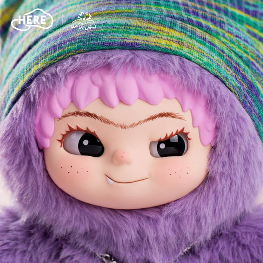 WAKUKU Fuzzy Trendy Fun Party Plus SING ROCK Collectible Figurines Statues plush toy