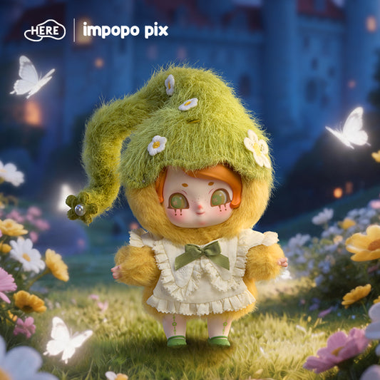 impopo pix-Whispering Night Town Series Plush Figures Blind Box