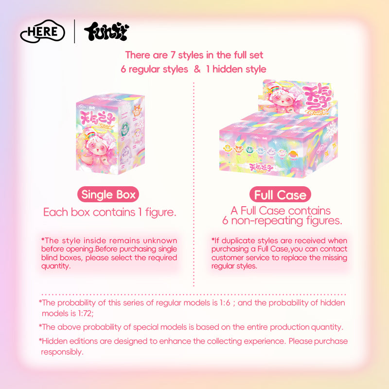 HERE FUNII Child Of Weather Series Figures Blind Box