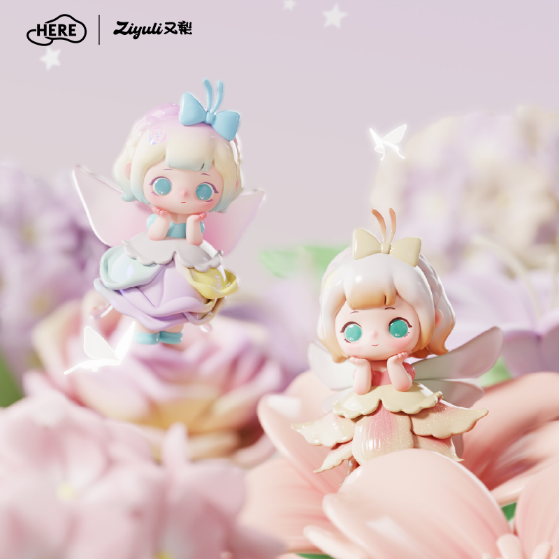 Letsvan ZIYULI Flower Spirit WhisperSeries Figures Blind box
