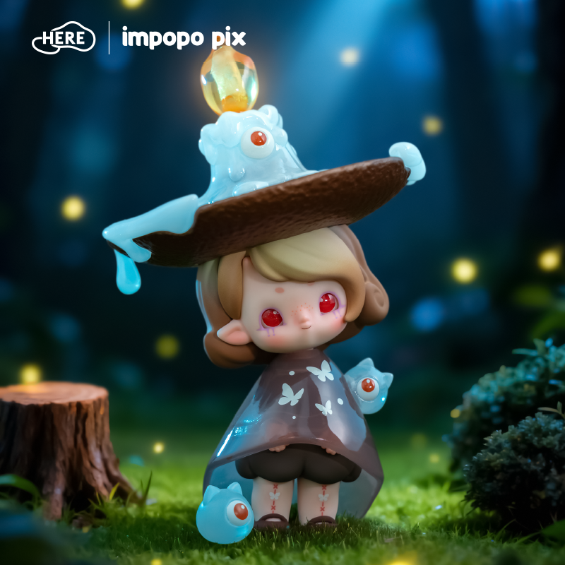 HERE Impopo pix Whisper in Night Blind box