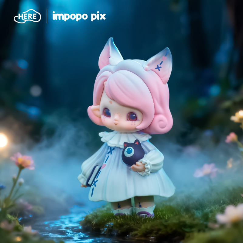 HERE Impopo pix Whisper in Night Blind box
