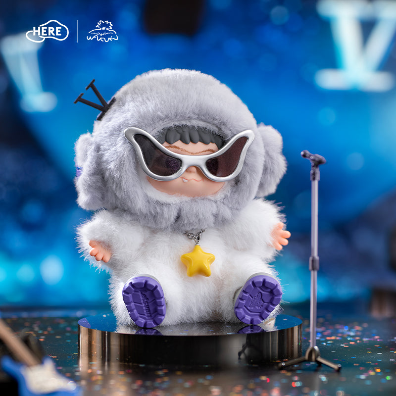 HERE WAKUKU XiaoBeiDou Limited Edition Vinyl Plush Doll Pendaint