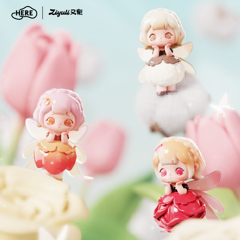 Letsvan ZIYULI Flower Spirit WhisperSeries Figures Blind box
