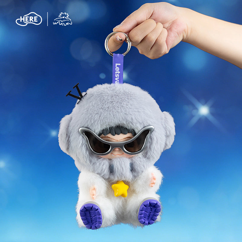 HERE WAKUKU XiaoBeiDou Limited Edition Vinyl Plush Doll Pendaint