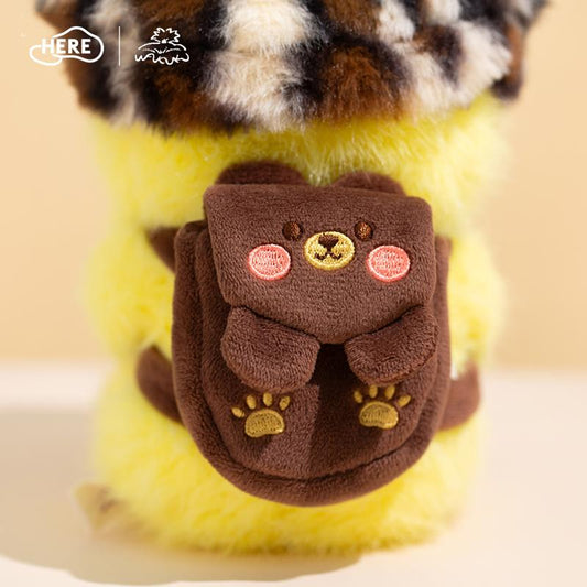Wakuku Velvet Bear Backpack