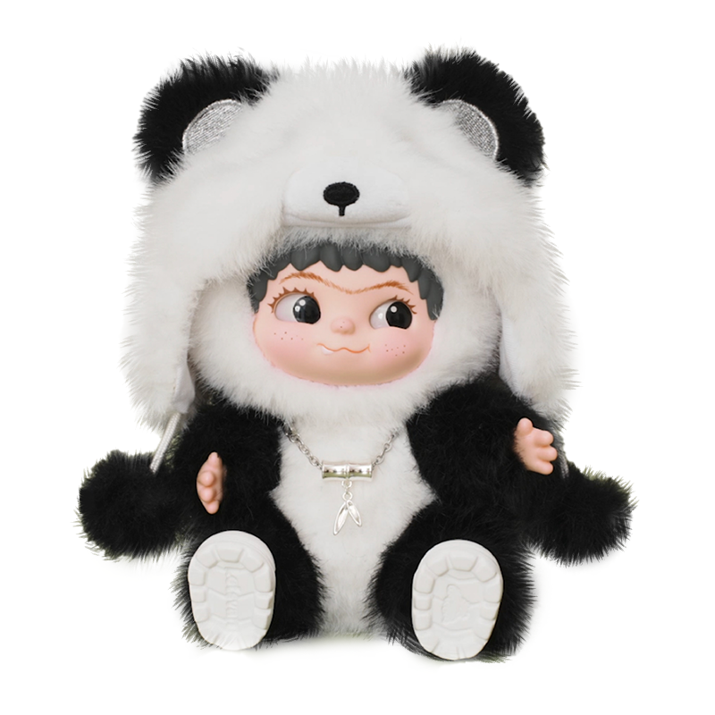 Letsvan WAKUKU-Pandada Pendant*1+Pandada Cherry Blossom Snow Pendant*1+Doll Clothes*1