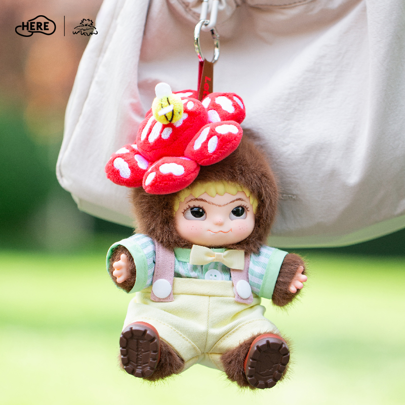 Letsvan WAKUKU Flower Gentleman Vinyl Plush Doll Pendant