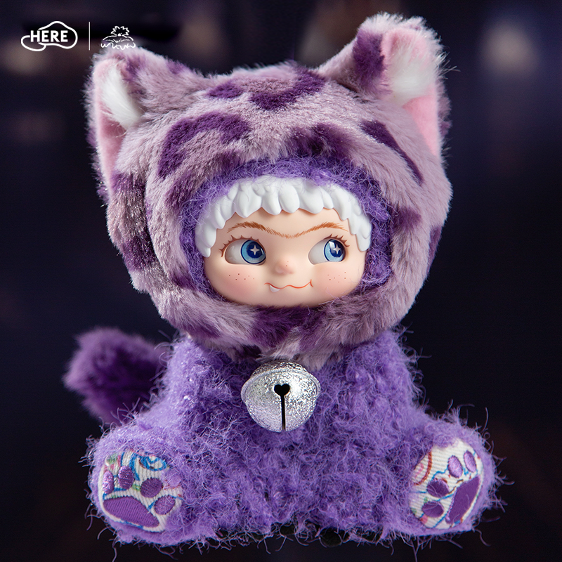 Letsvan WAKUKU KoolPantherVinyl PlushDoll Pendant