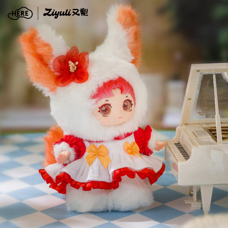 HERE ZIYULl Lolita Secret Carden Tea Party Series Figures Blind Box Single Box(1 pcs)
