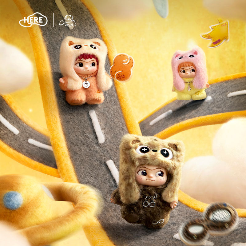 HERE Wakuku On A Roll Series Figures Blind Box