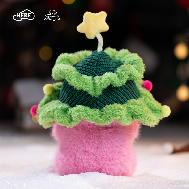 HERE WAKUKU Sant A Cutie In Pink Plush Doll