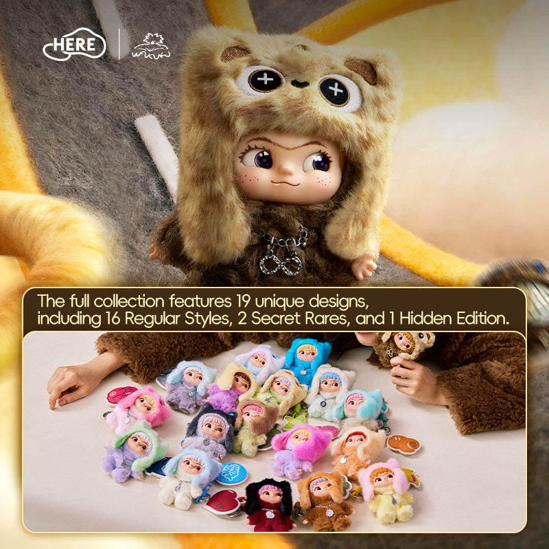 HERE Wakuku On A Roll Series Figures Blind Box Single Box(1 pcs)