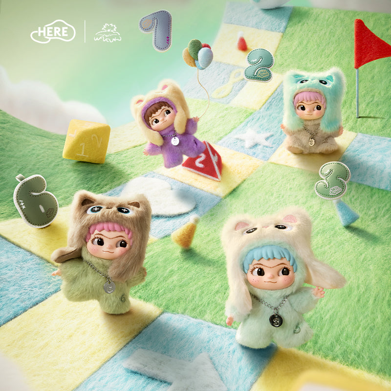 HERE Wakuku On A Roll Series Figures Blind Box Eight Boxes(8 pcs)